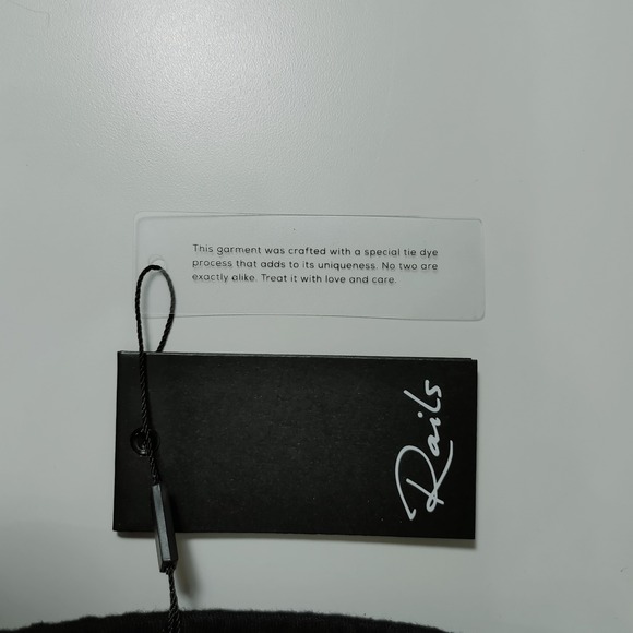 Rails Women's XS Kingston Black Petal Tie Dye Sweatpants Joggers Size XS - Picture 8 of 9